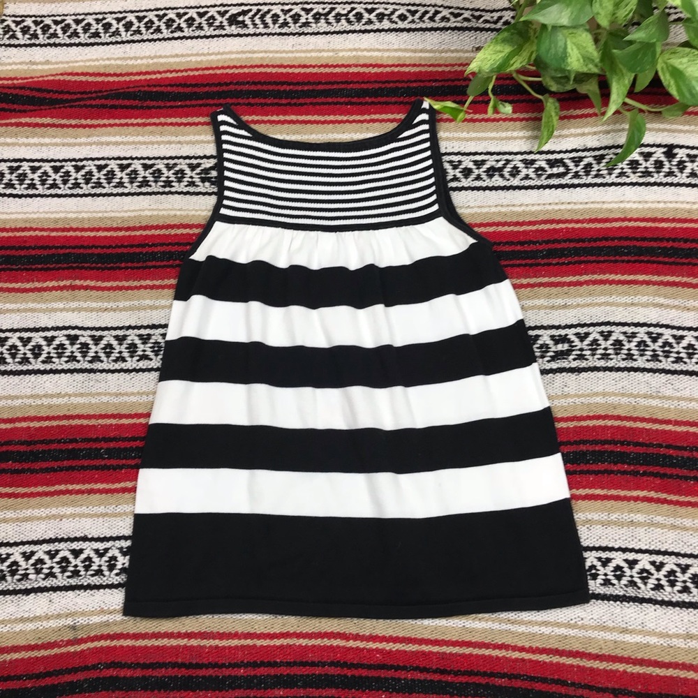 Jeanne Pierre Women’s Sleeveless Babydoll Top Sz M